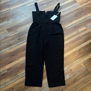 Amanda Uprichard Black Jumpsuit